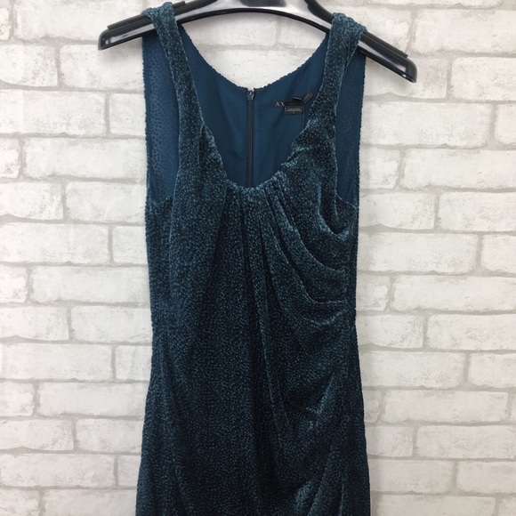Armani Exchange Dresses & Skirts - NWT Armani Exchange Velvet Ruched Dress